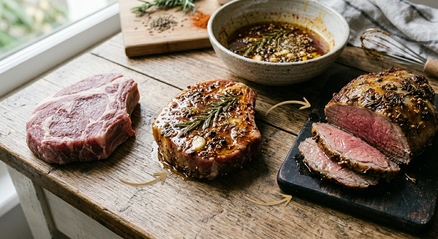 Секреты маринования: как масло в маринаде дружит с жиром мяса