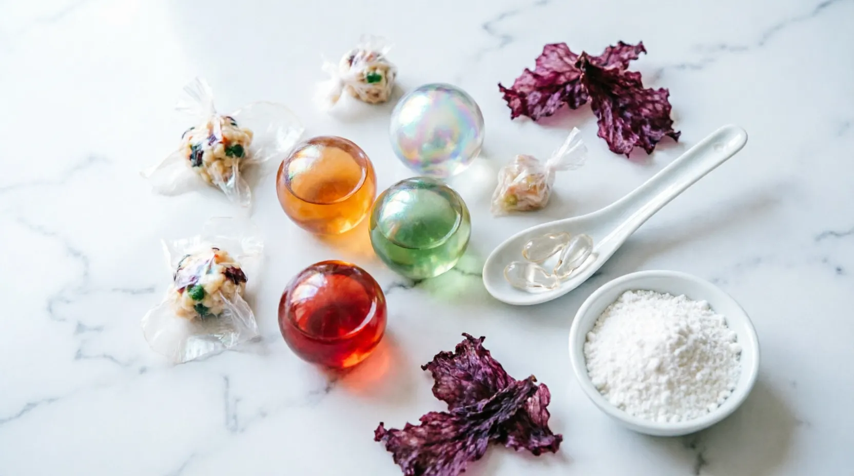 Съедобная упаковка из агар агара – экологичный тренд