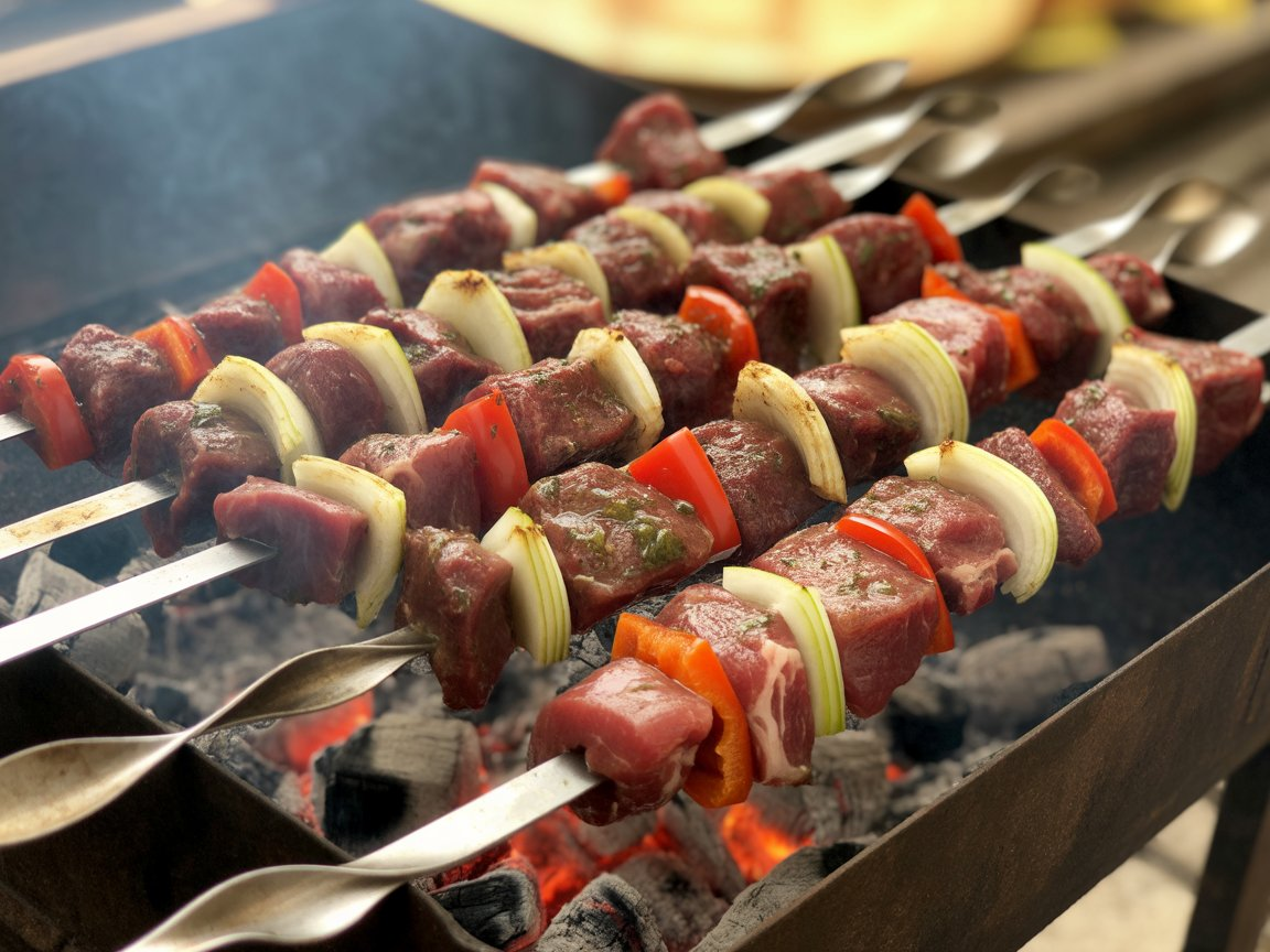 Шашлык маринованный по советски