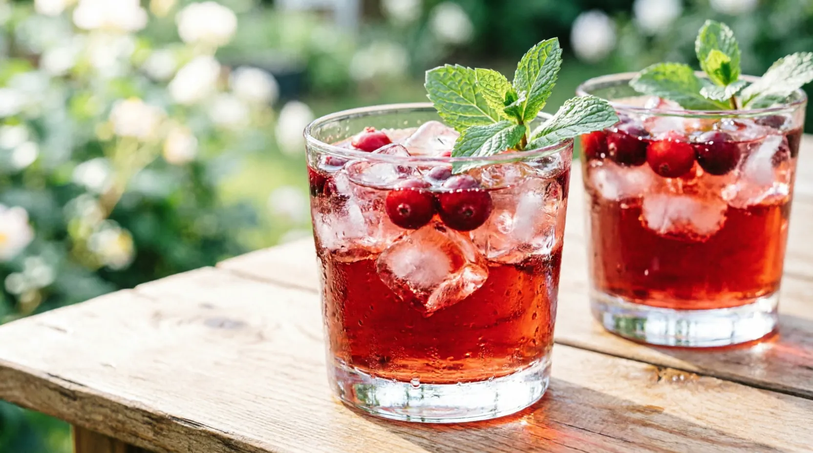 Морс и компот из брусники