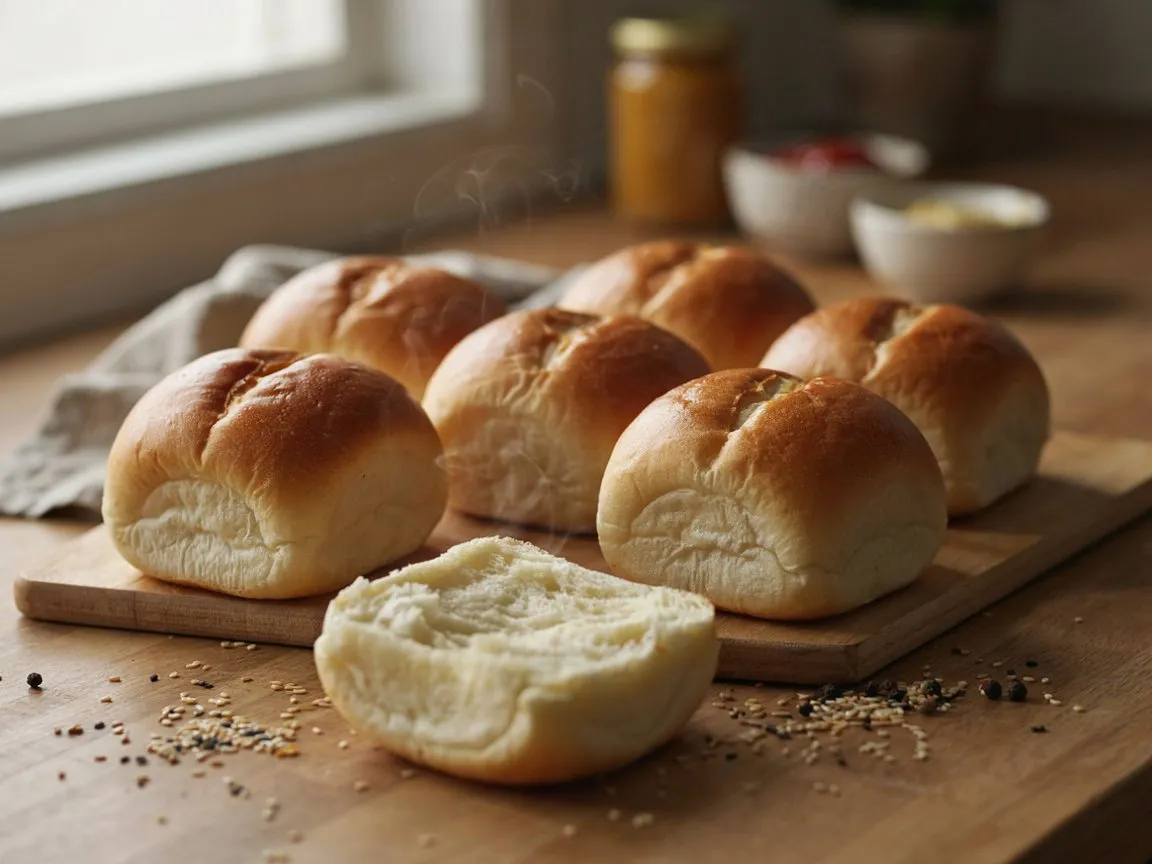 Мягкие булки для хот-догов