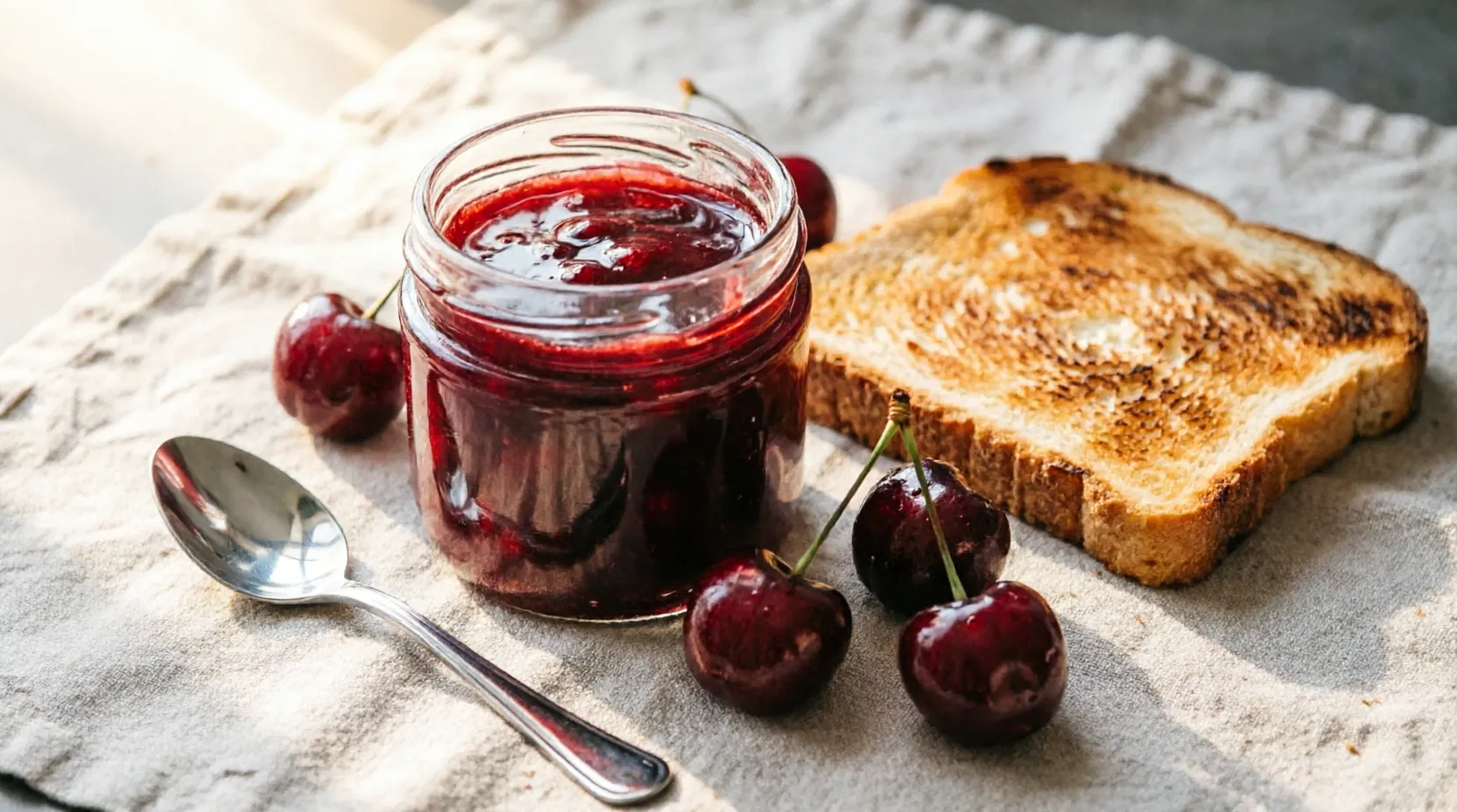 Вкусное вишневое варенье
