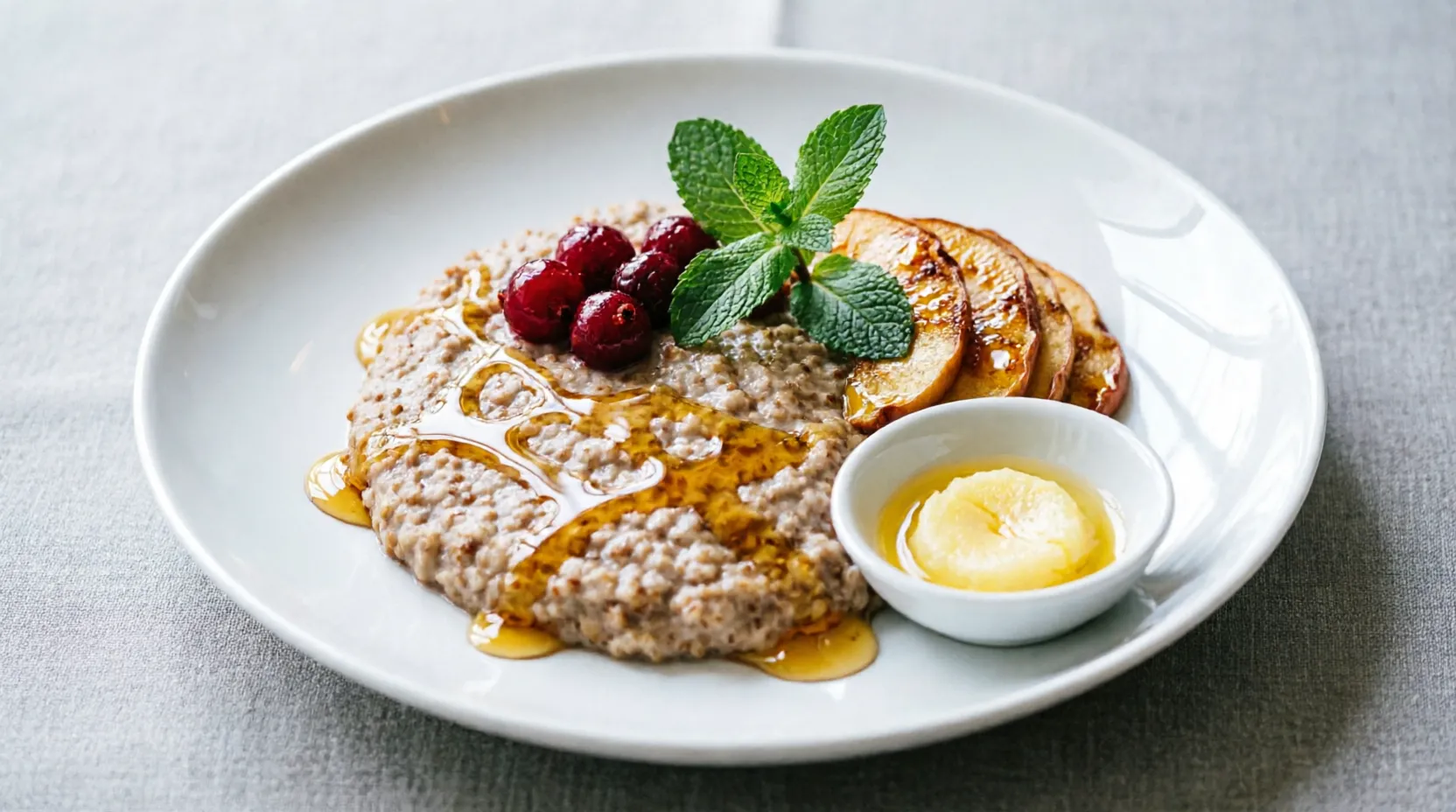 Пуховая каша в современной кухне
