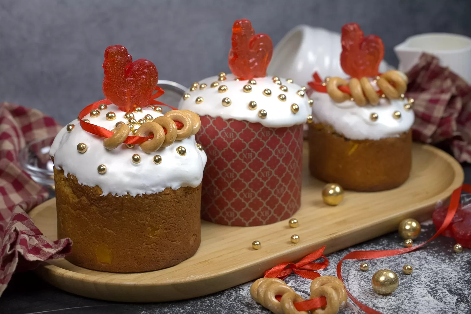 Кулич кокосовый