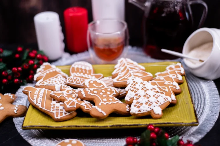 Имбирное печенье с глазурью