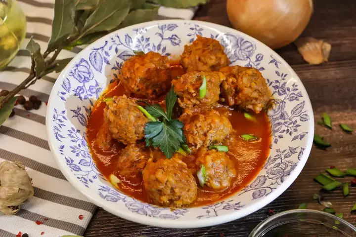 Ёжики из фарша с рисом